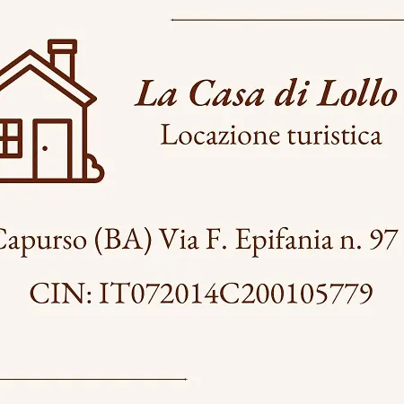 Διαμέρισμα La Casa Di Lollo Capurso